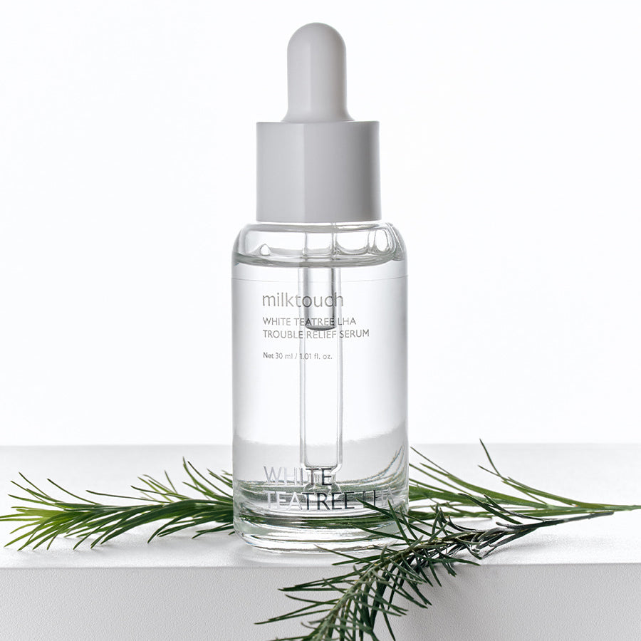 milk touch White Tea Tree LHA Trouble Relief Serum 30ml | DODO
