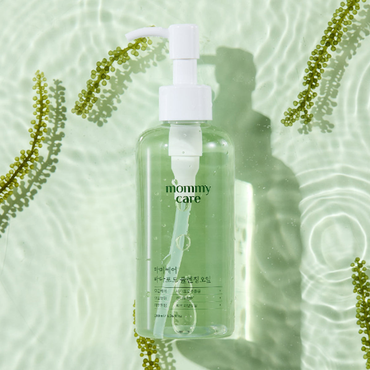 mommy care Korean Cleansing Oil + Korean Sea Grape Cleansing Foam (Cleansing Tissues 20 Sheets + Gift Shopping Bag)