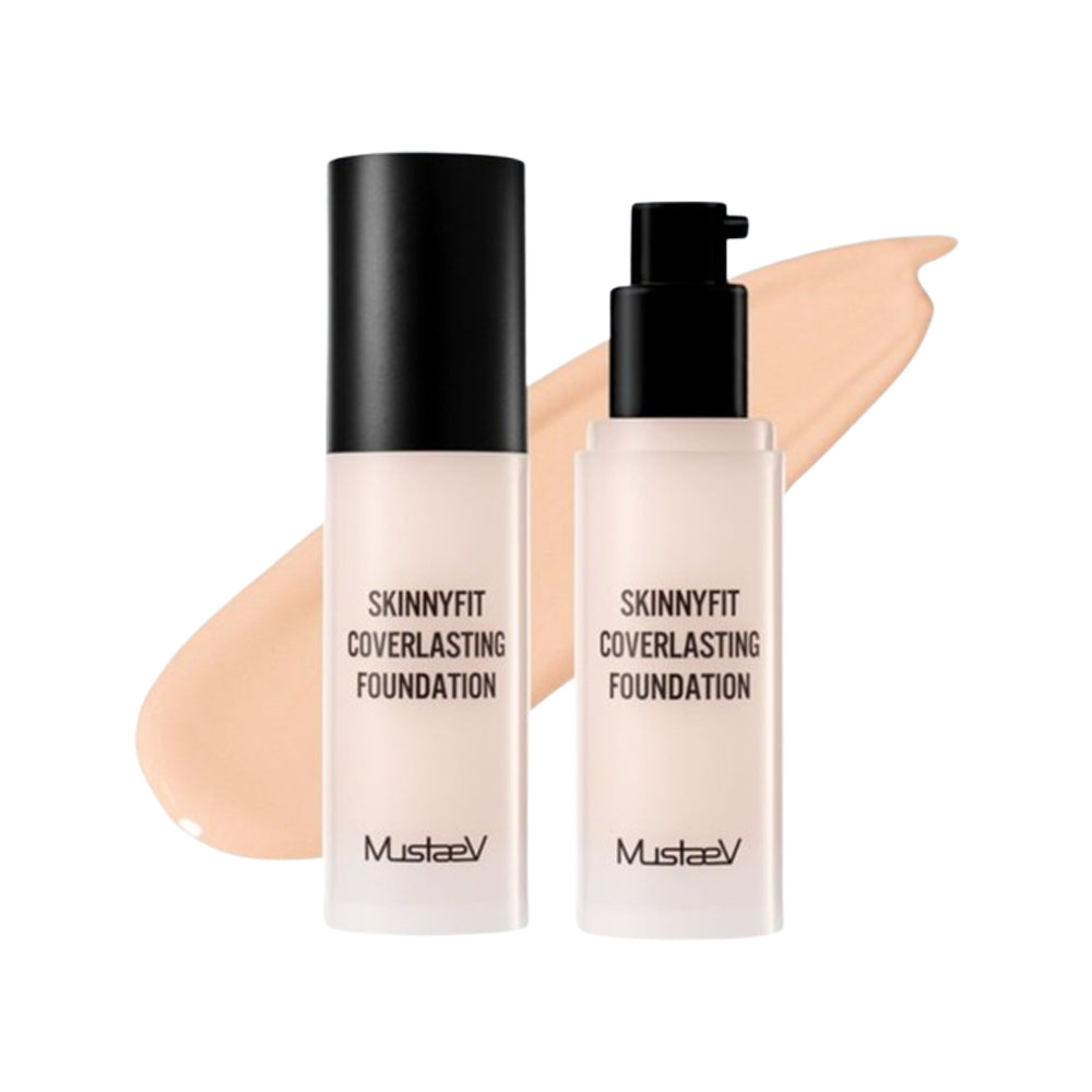 mustaev Skinnyfit Coverlasting Foundation (SPF30/PA++) 30ml 3 Colors