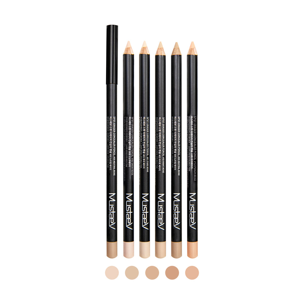 mustaev Spot Eraser Concealer Pencil 2.5g (5 Colors)