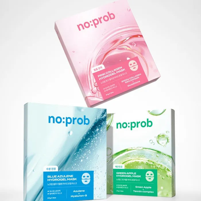 no:prob Green Apple Hydrogel Mask 37g 5ea