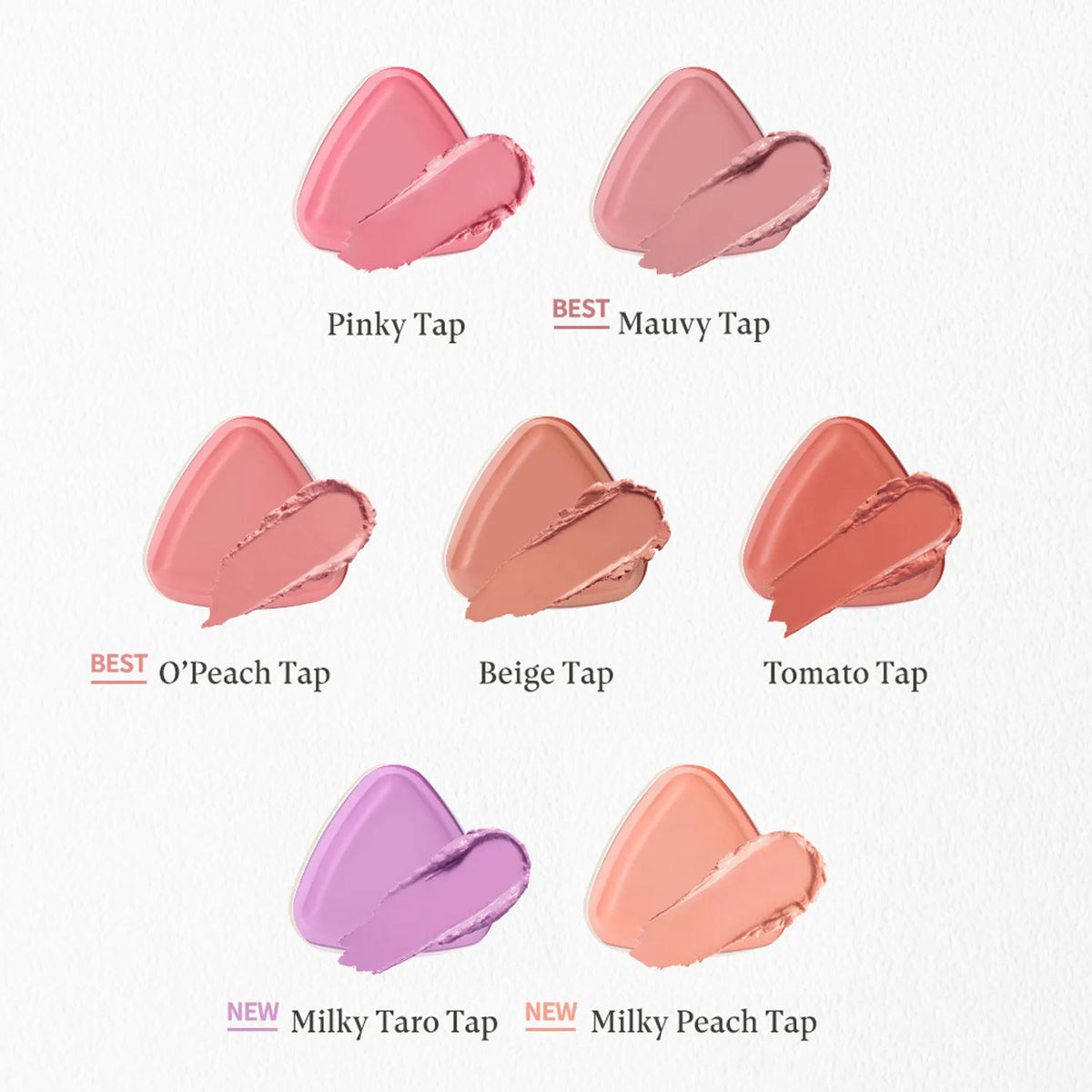 nuegray Semo Tap Lip & Cheek 5.6g (7 Colors)