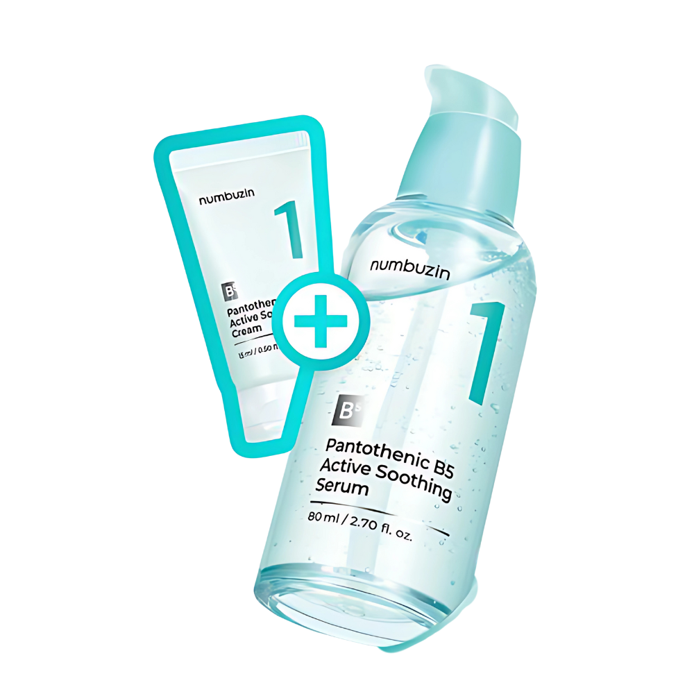 numbuzin No.1 Pantoténico B5 Sero de calma activo 80 ml (+ crema gratis de 15 ml)