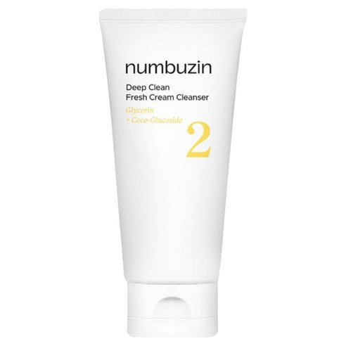numbuzin No.2 Deep Clean Fresh Cream Cleanser 120ml