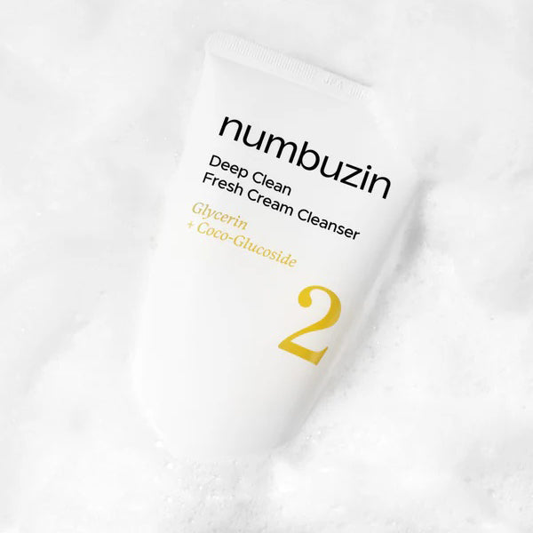 numbuzin No. 2 Deep Clean Fresh Cream Cleansing Foam 120ml