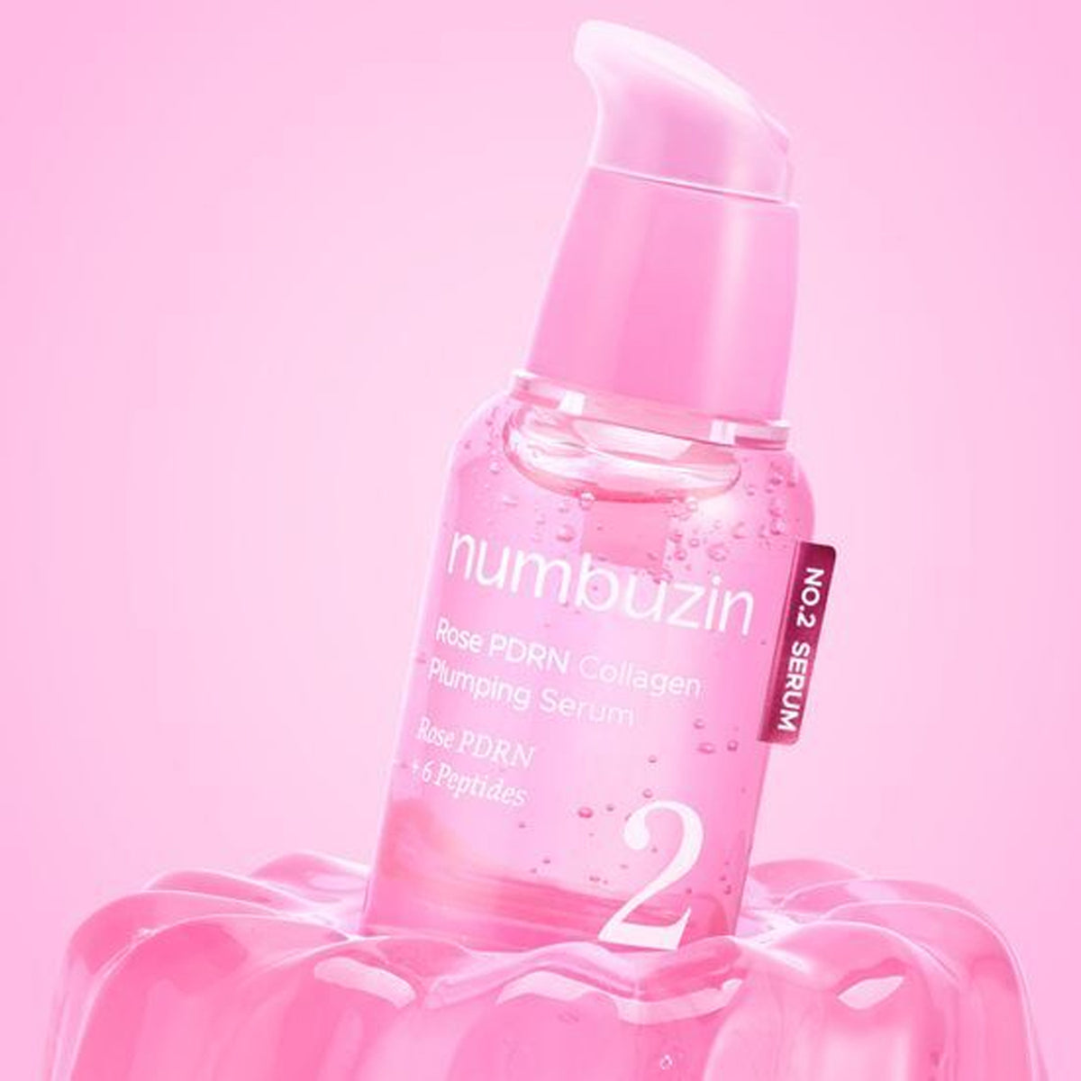 numbuzin No.2 Rose Pdrn Collágeno Sero de regordería 30 ml