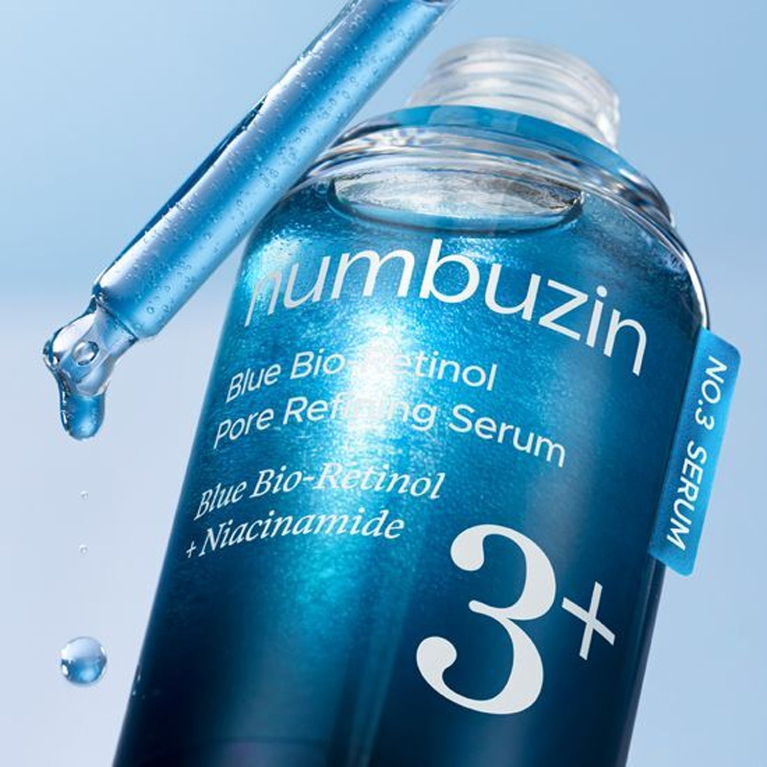 numbuzin No.3 Blue Bio-Retinol Pore Refining Ampoule 30ml | DODO