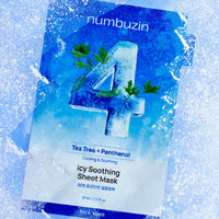 numbuzin No. 4 Icy Soothing Sheet Mask 27g 5ea