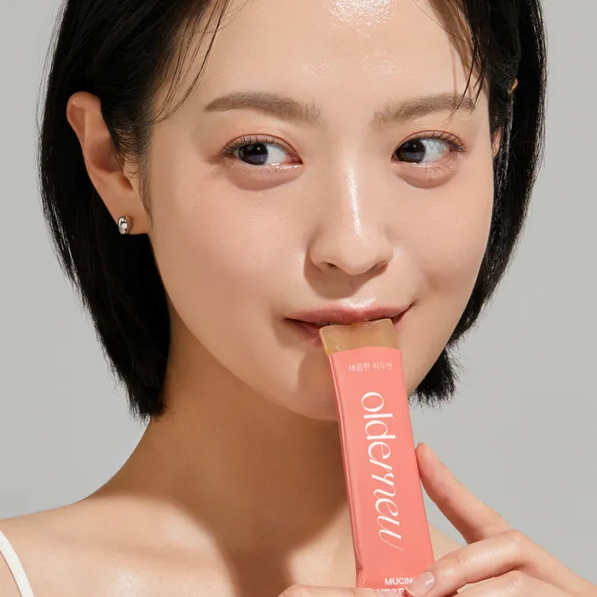 [Expiration imminen] oldernew Mucin Deep Glow (Plum Flavor) - 20g x 40 Sticks (4 Boxes)