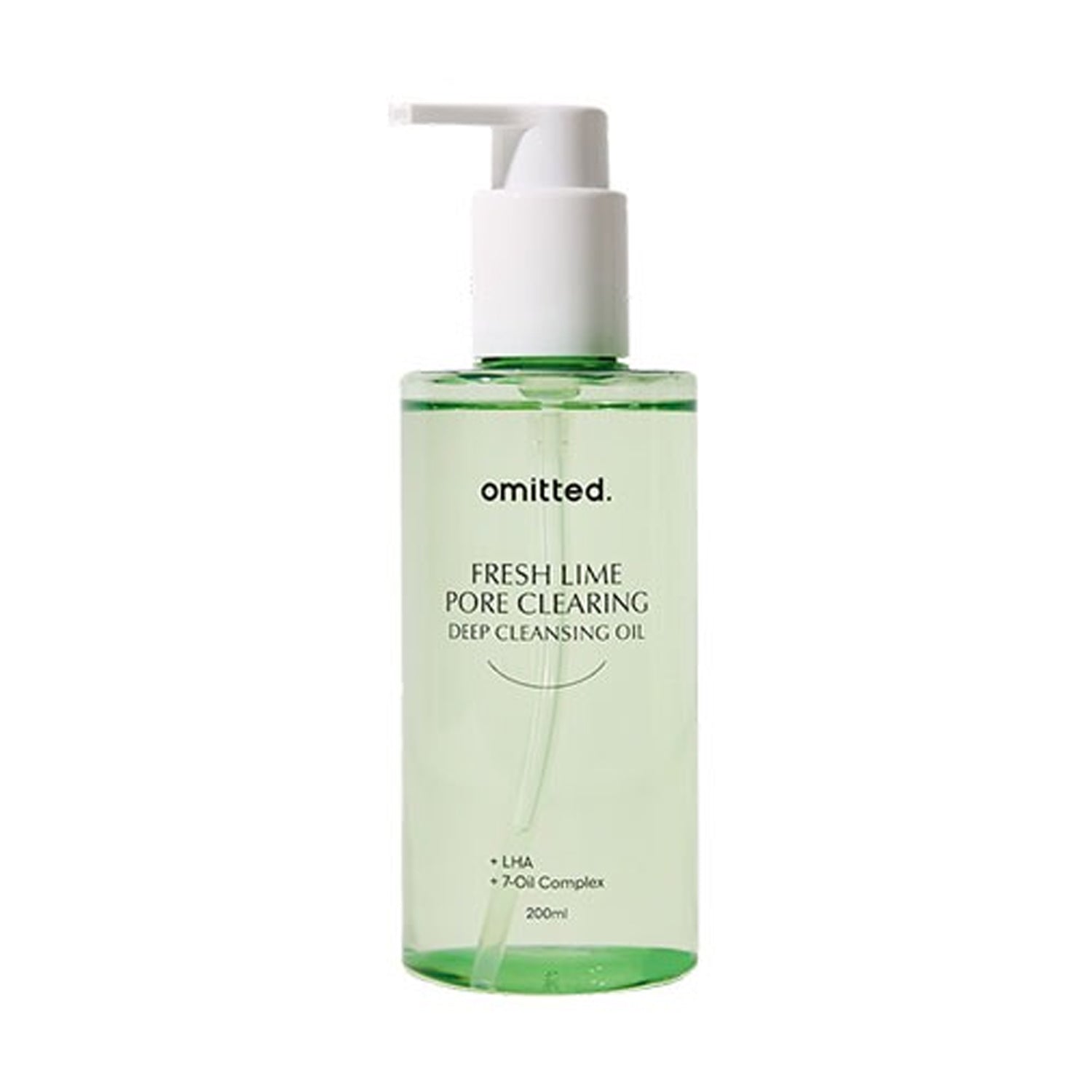 omitted Fresh Lime Pore Clearing Deep Cleansing Oil 200ml