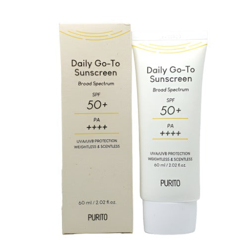 PURITO Daily Go-To Sunscreen SPF50+ PA++++ 60ml - DODOSKIN
