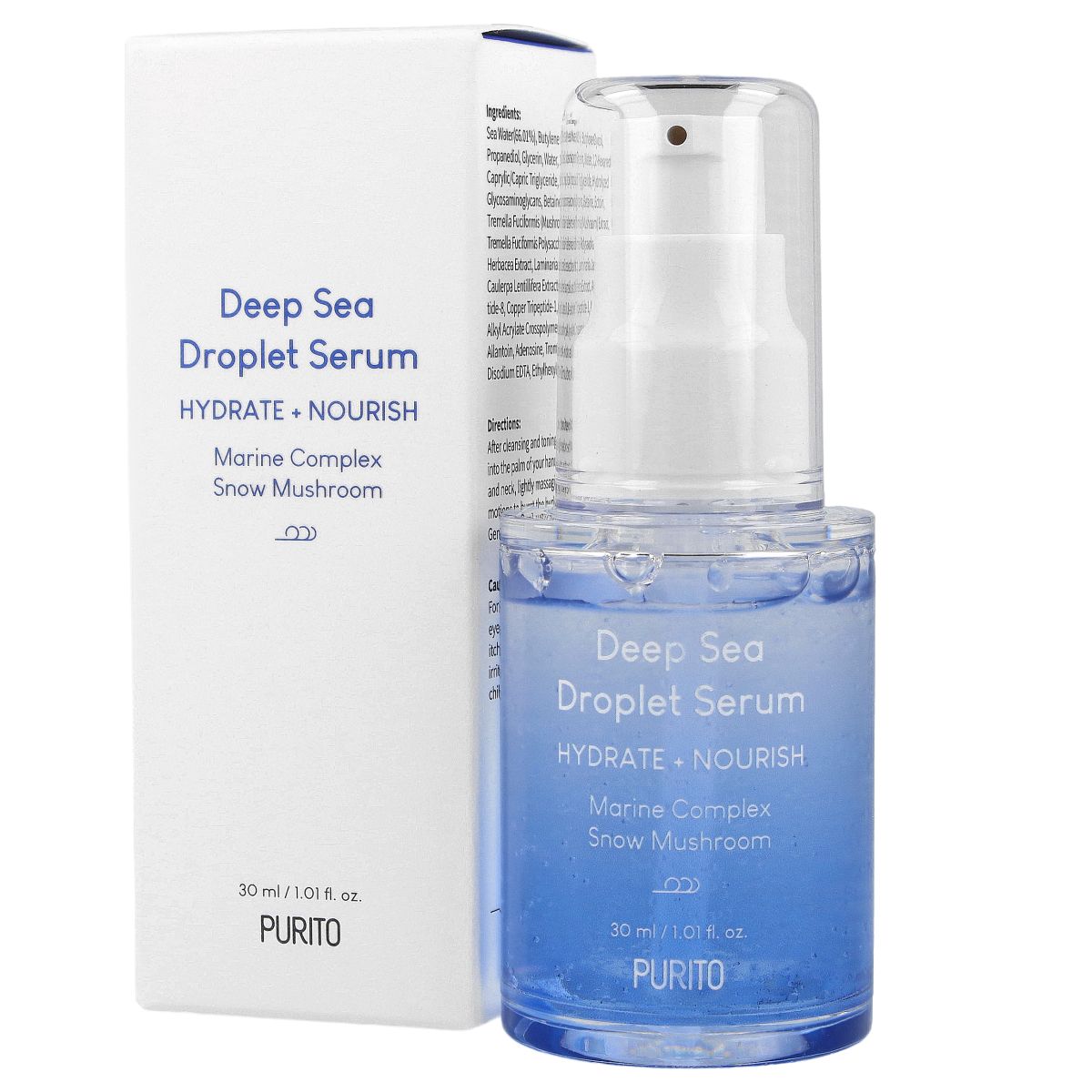 PURITO Deep Sea Droplet Serum 30ml - DODOSKIN