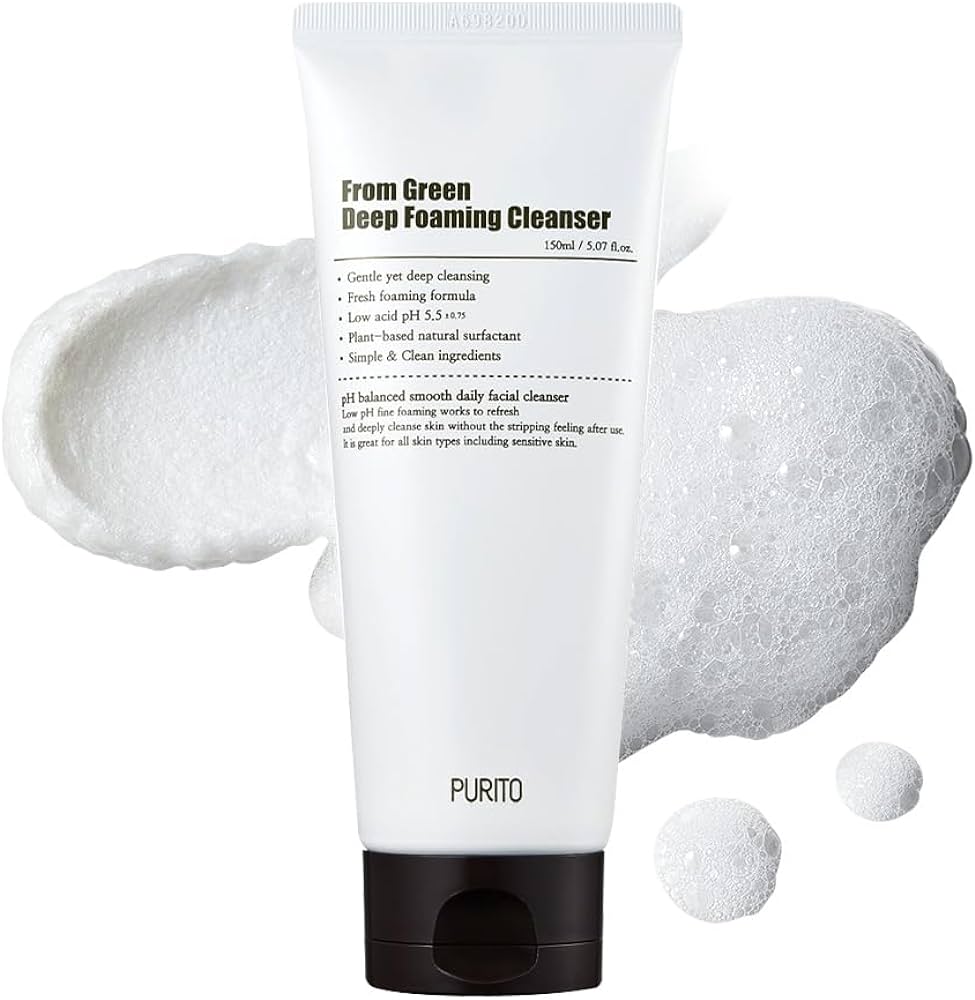 PURITO From Green Deep Foaming Cleanser 150ml - DODOSKIN