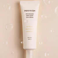papa recipe Rice Blemish Deep Moist Sun Cream SPF50+ PA++++ 50ml