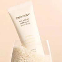 papa recipe Rice Blemish Deep Moist Sun Cream SPF50+ PA++++ 50ml