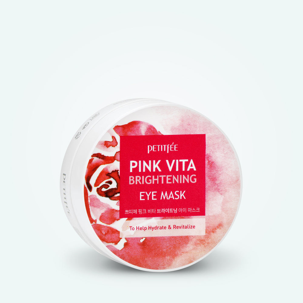 PETITFEE Pink Vita Brightening Eye Mask 60ea - DODOSKIN