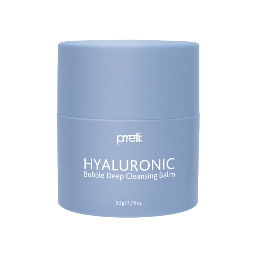 bálsamo de limpieza profunda de burbuja hialurónica de Pretti 50g