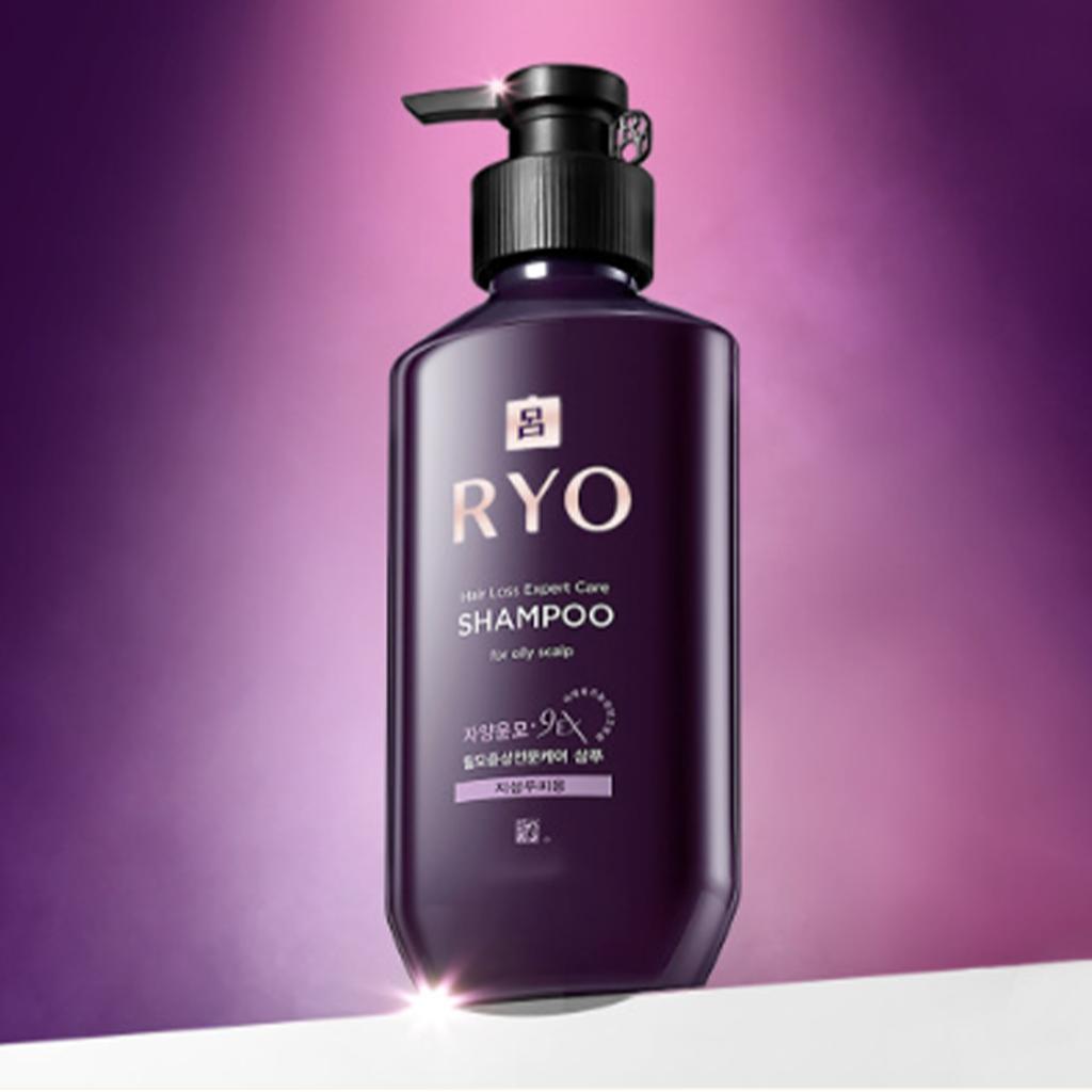 RYO شامبو رعاية خبراء تساقط الشعر لفروة الرأس الزيتية 400 مل