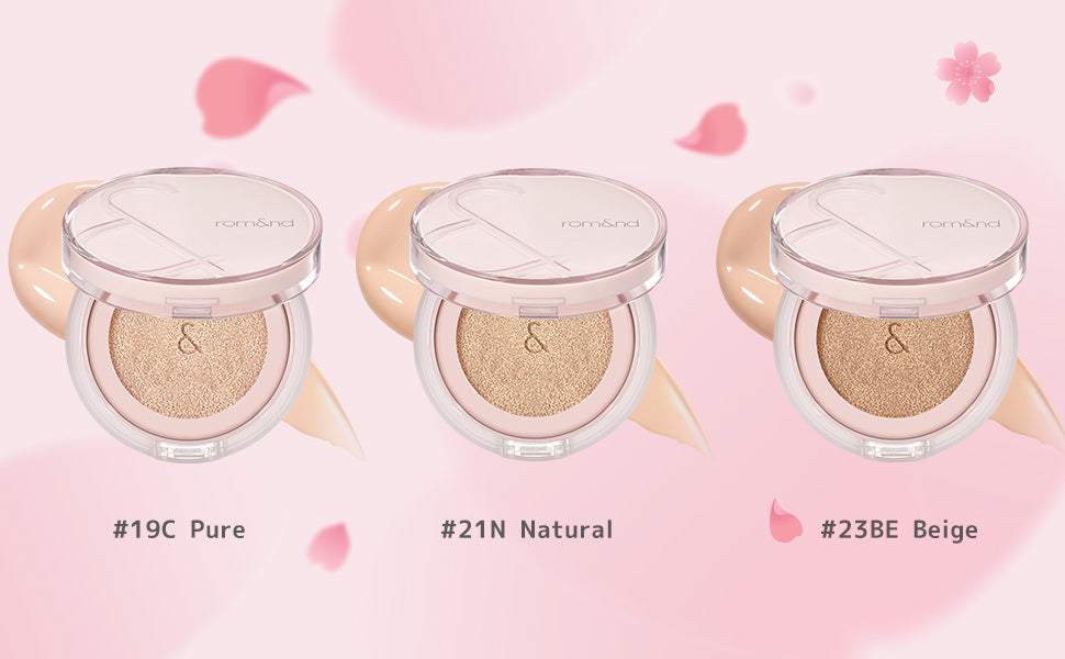 [Expiration imminen] rom&nd Bloom in Coverfit Cushion 15g SPF40 PA++ #21 Natural