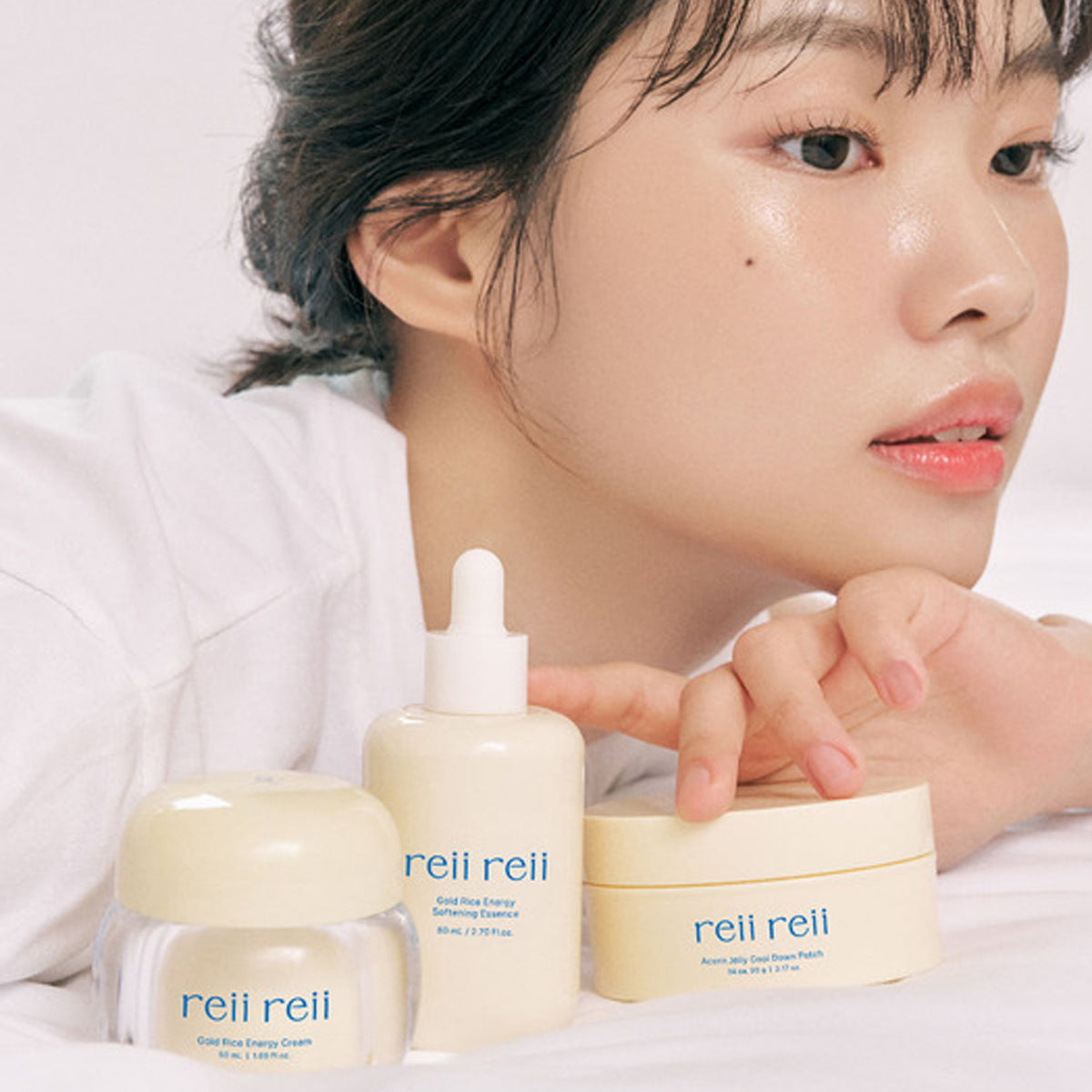 reii reii Moisturizing & Calming Synergy Set (Cream + Essence + Patch 3-Piece Set)