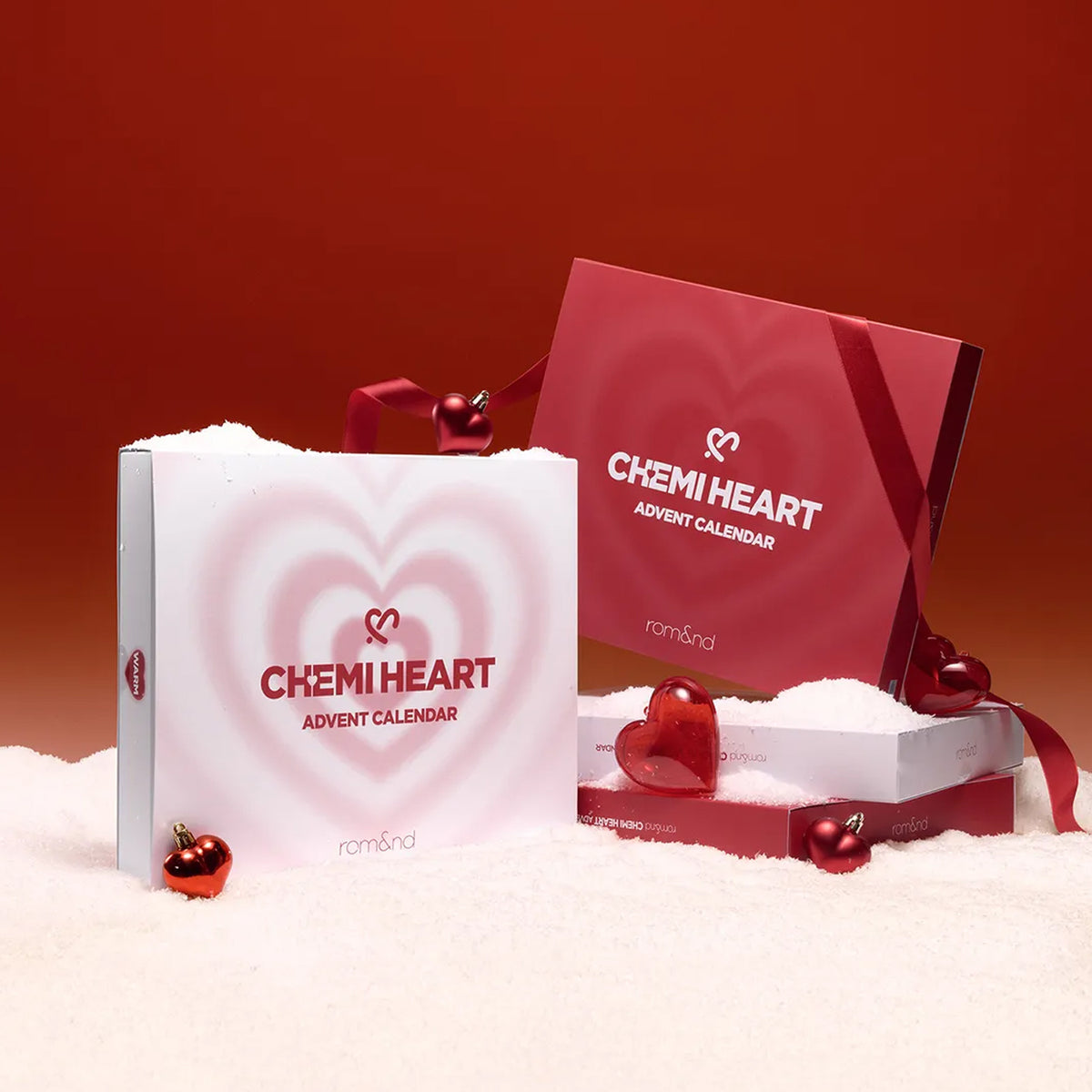 rom&nd Chemi Heart Advent Calendar (Warm/Cool) - Pick 1