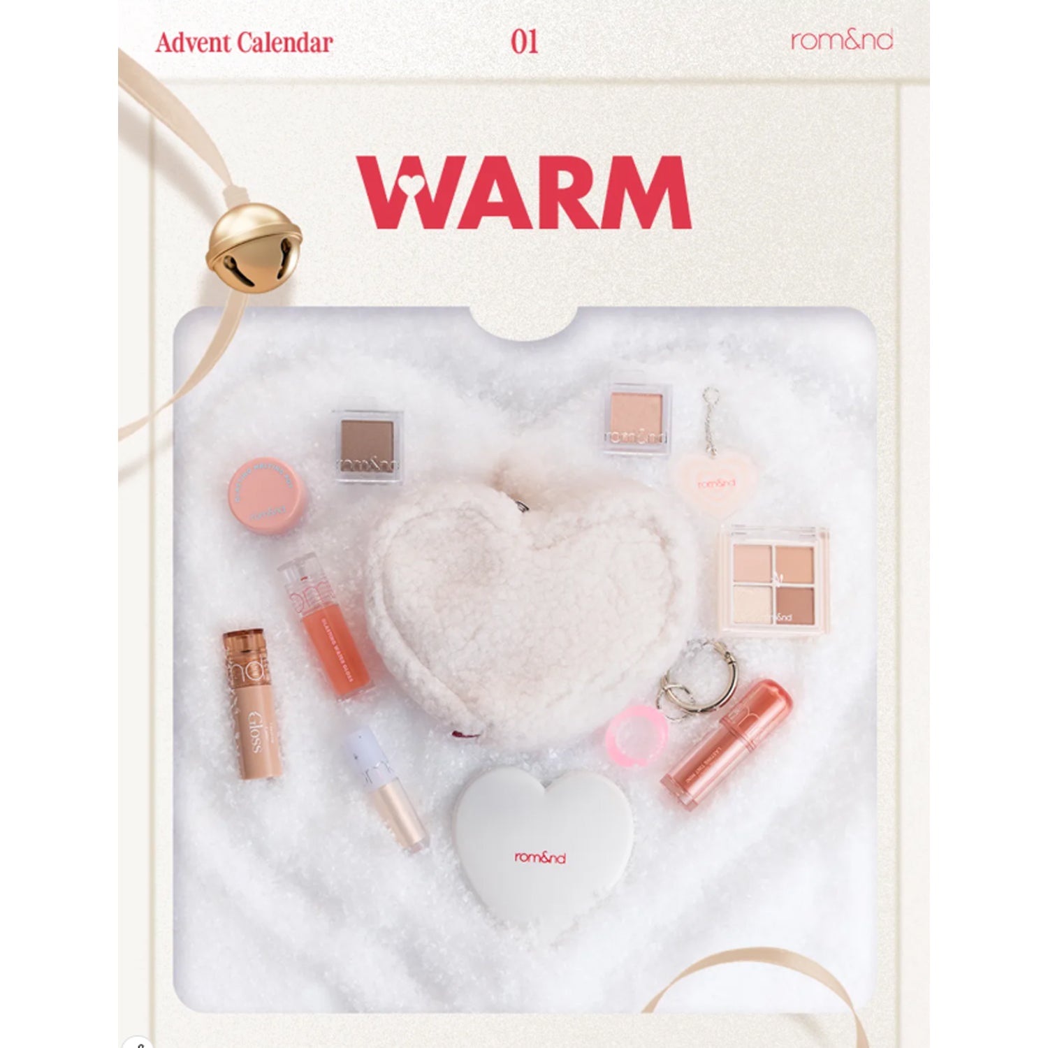 rom&nd Chemi Heart Advent Calendar (Warm/Cool) - Pick 1
