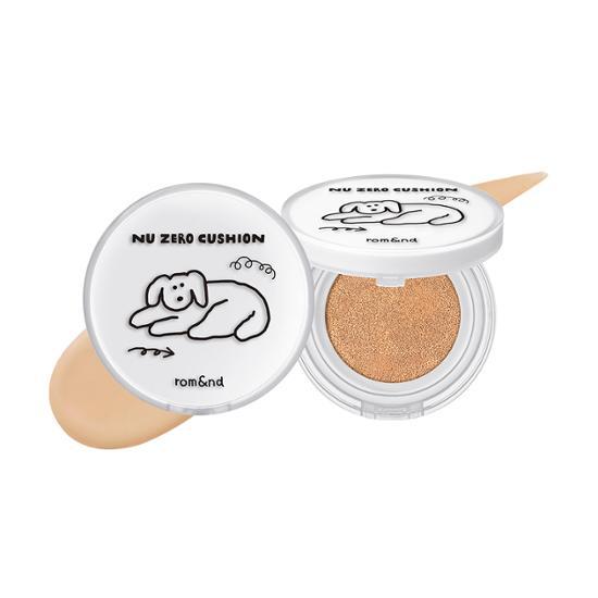 rom&nd X INAPSQUARE Nu Zero Cushion SPF24 PA++ 15g 3colors