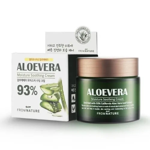 FROMNATURE Aloevera Moisture Soothing Cream 80g - DODOSKIN