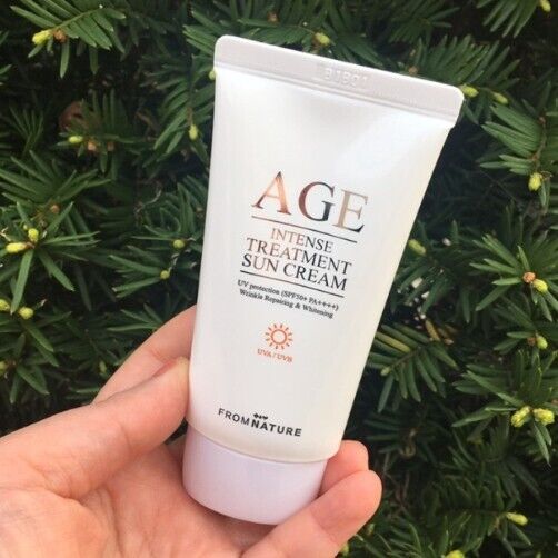 FROMNATURE Age Intense Treatment Sun cream SPF50+ 50ml - DODOSKIN