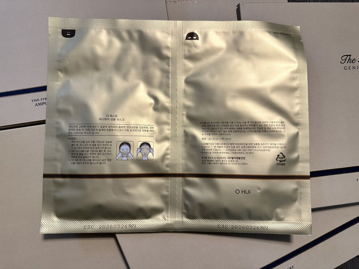 O HUI The First Geniture Ampoule Mask 20ml * 6ea - DODOSKIN