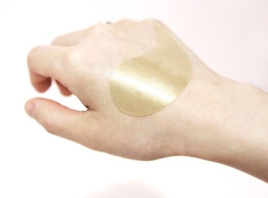 PRRETI Real Gold Hydrogel Eye Patch 60sheets - DODOSKIN