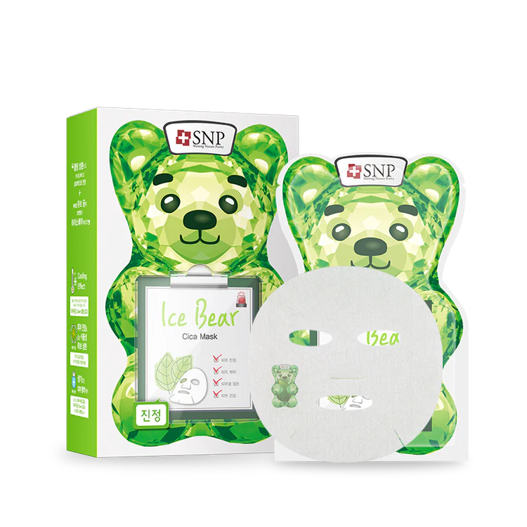 SNP Ice Bear Cica Mask 33ml * 5ea