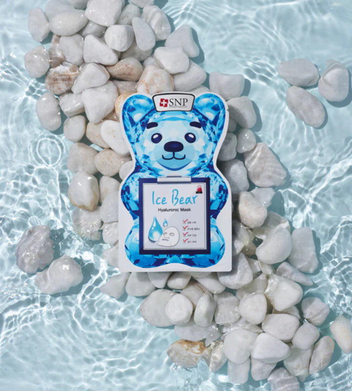 SNP Masque hyaluronique de l'ours de glace 33 ml * 5EA