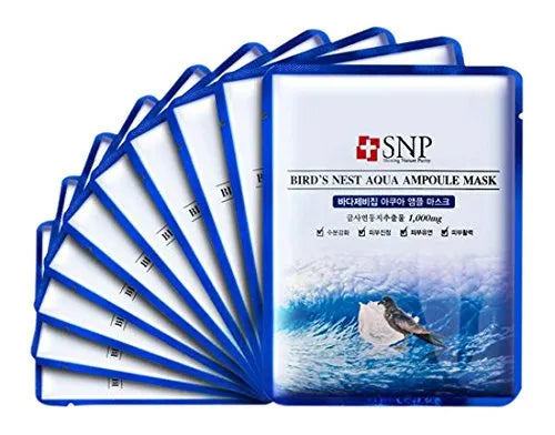SNP Bird's Nest Aqua Ampoule Mask 10EA