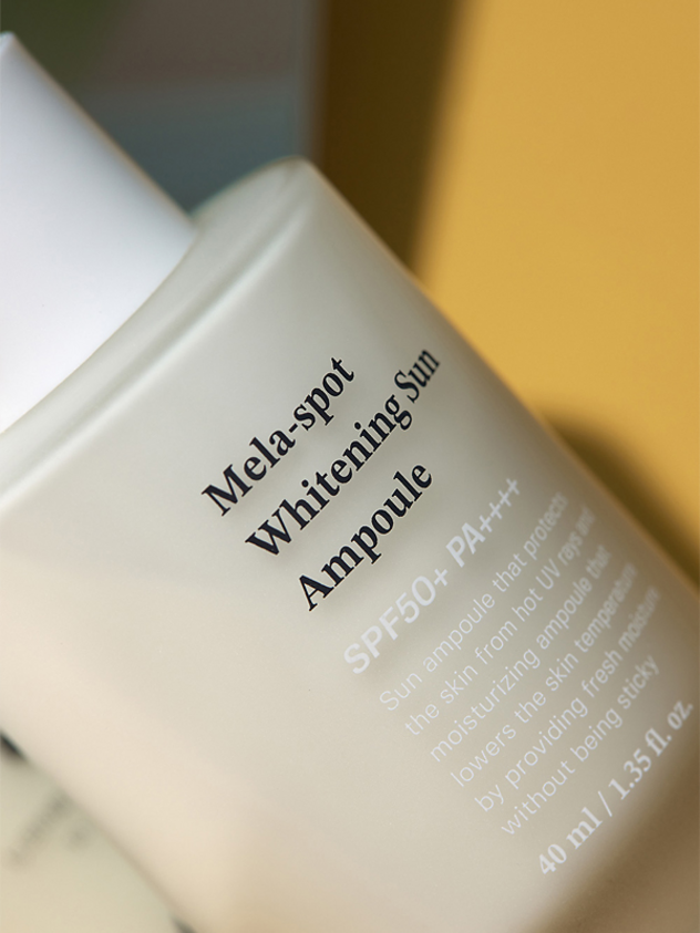 SUNGBOON EDITOR Mela-Spot Whitening Sun Ampoule 40ml SPF50+ PA++++ - DODOSKIN