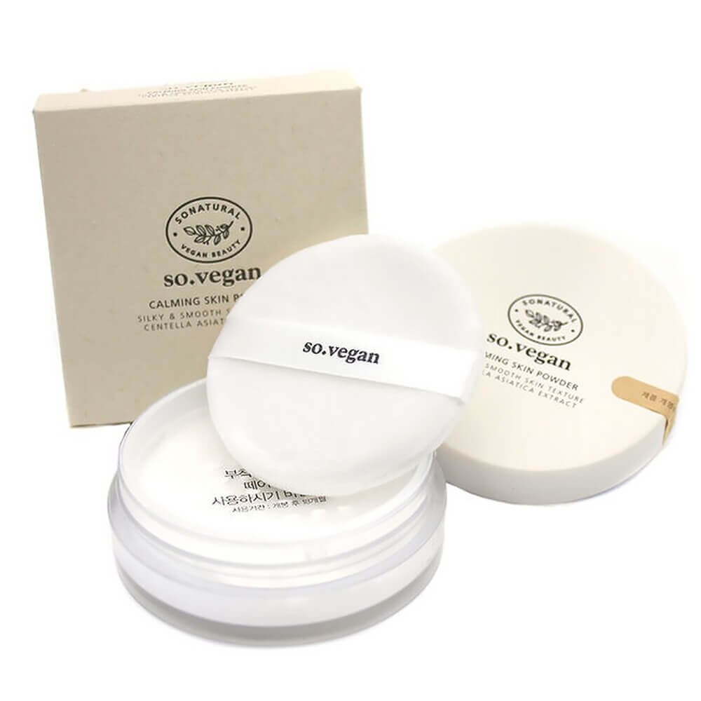 so natural SO Vegan Calming Skin Powder 8g - DODOSKIN