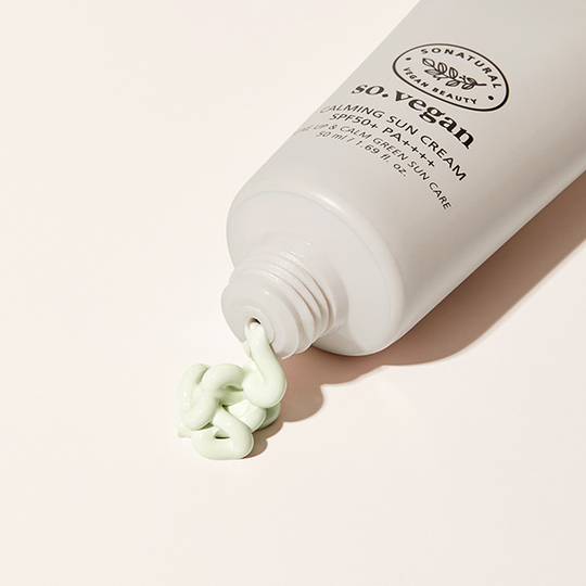 so natural SO Vegan Calming Suncream 50ml SPF50+ PA++++ - DODOSKIN
