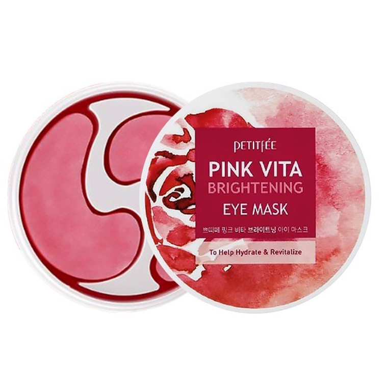 PETITFEE Pink Vita Brightening Eye Mask 60ea - DODOSKIN