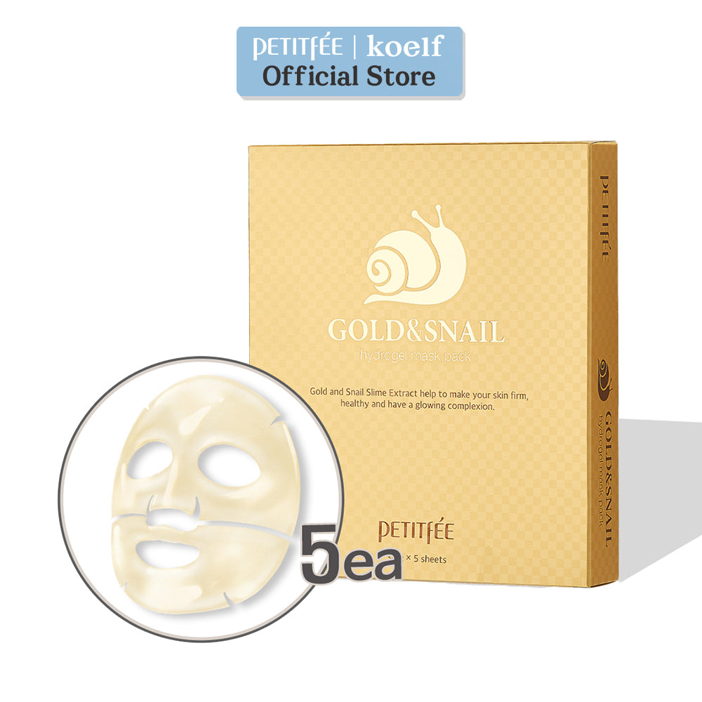 Petitfee Gold & Snail Mask Sheet 5sheet