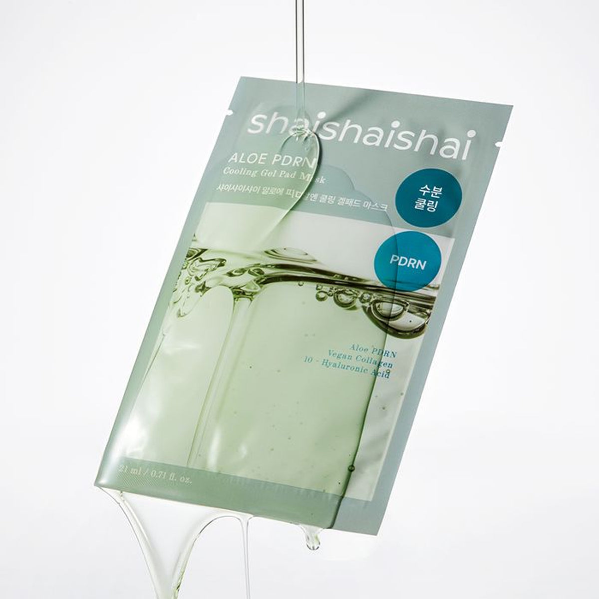 shaishaishai Aloe PDRN Cooling Gel Pad Mask 21ml × 10 Sheets