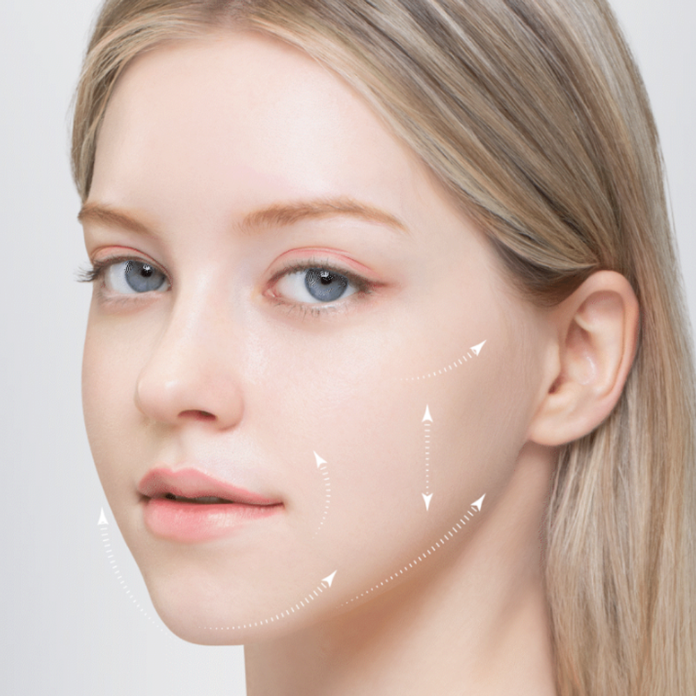 shurink RX Face Slim Fit Band 30 Sheets (5 Sheets × 6 Packs)