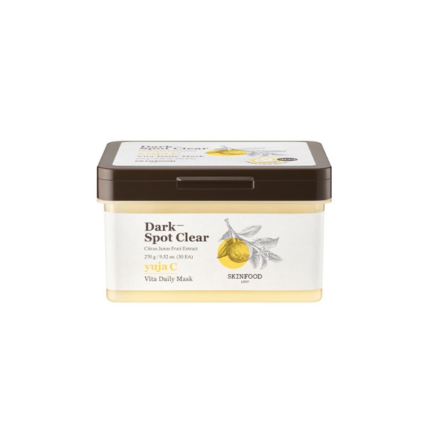 (Mhark) SKINFOOD Yuja C Daily Mask 270g - DODOSKIN