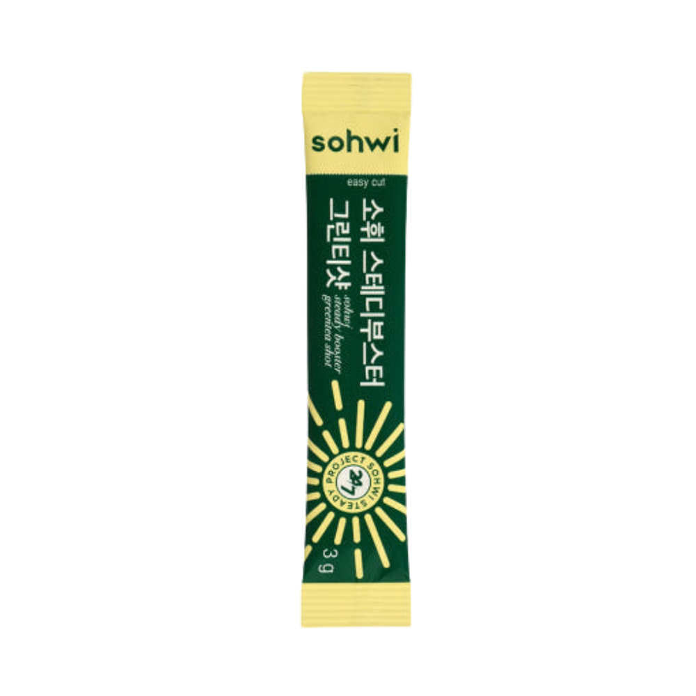 sohwi Steady Booster Green Tea Shot 3g (2-Week Supply)