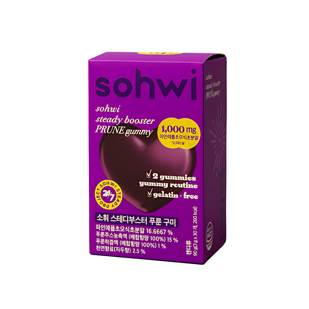 sohwi Steady Booster PRUNE Gummy 1 box (30ea)