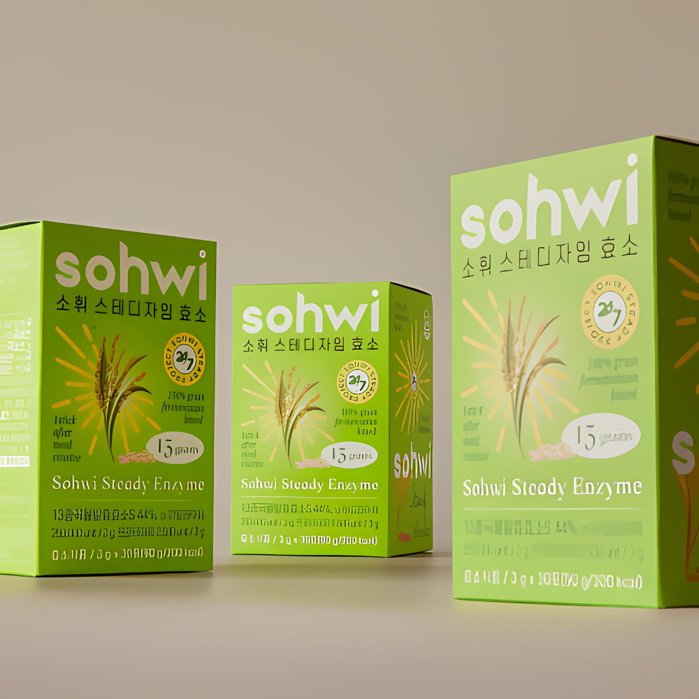 sohwi Steady Enzyme (90 Sachets / 3 Boxes)