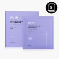 starlike Azulene Dual Exosome Collagen Mask 5ea