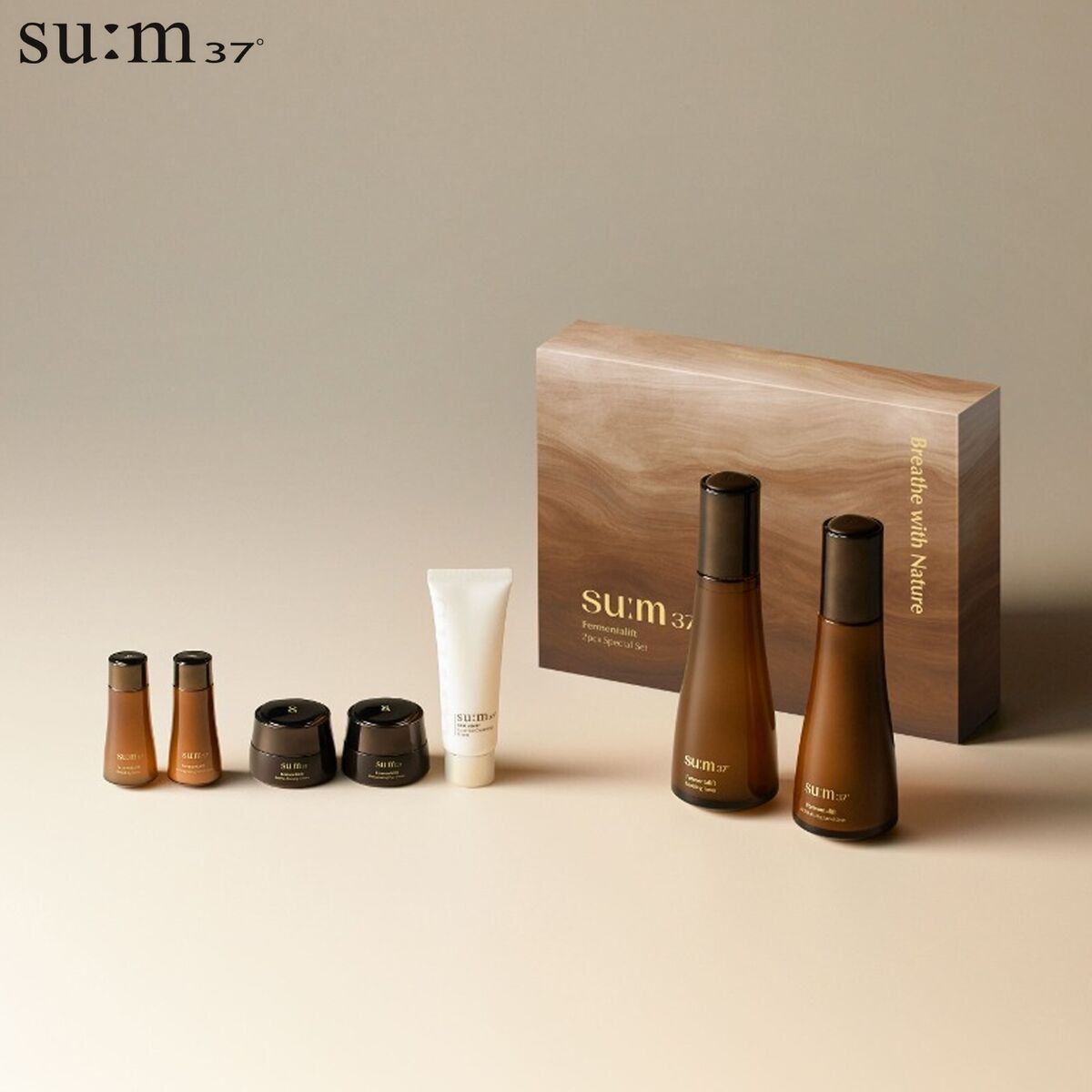 su:m37 Fermentalift エマルジョン＆トナーセット su:m37 Fermentalift Basic Special Set (Toner 150ml + Emulsion