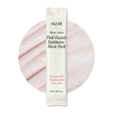su:m37 Micro-Active Pink Vitamin Bubble Tox Mask Pouch 4ml x 14
