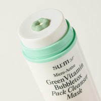su:m37 Micro Active Green Vitamin Bubble Tox Pack Cleanser Mask 100ml