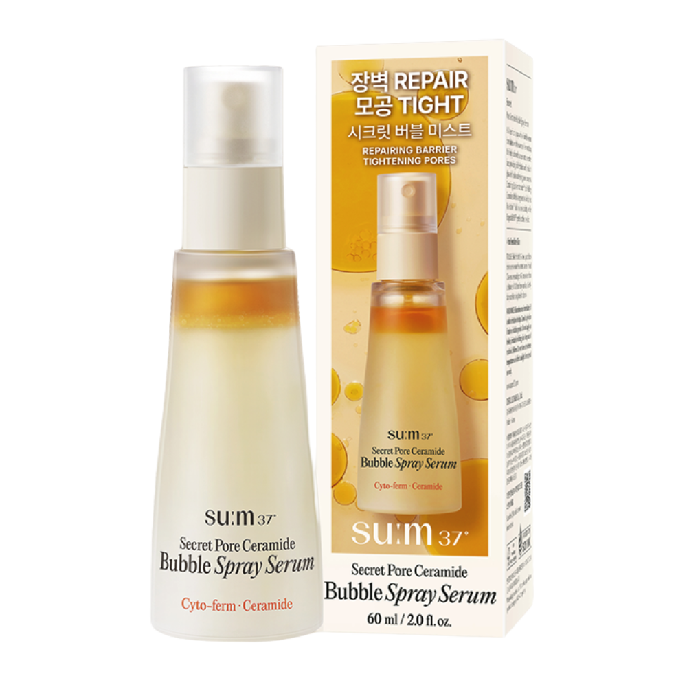 SU: M37 Secret Pore Ceramide Bubble Oil Essence Mist 60ml